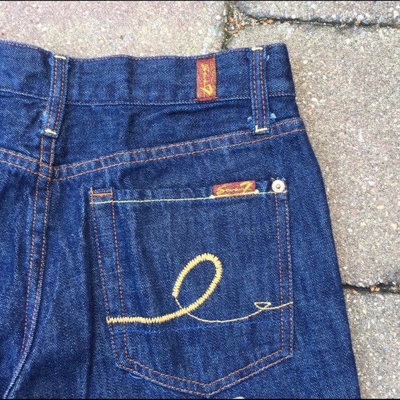 NWT 7 For All Mankind 28x 35 High Waist Straight * - Picture 8 of 8